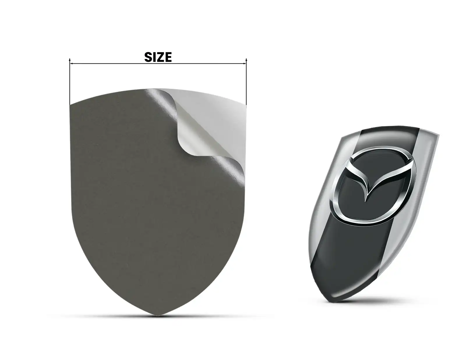 Mazda Car Letter Stickers Max Durable Modern Pro Style